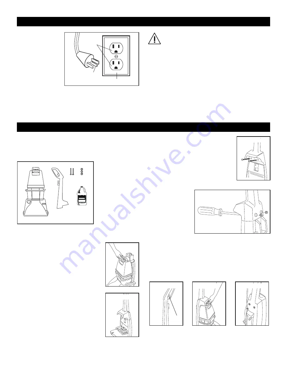 U-Line HOOVER COMMERCIAL STEAMVAC H-3482 Manual Download Page 10