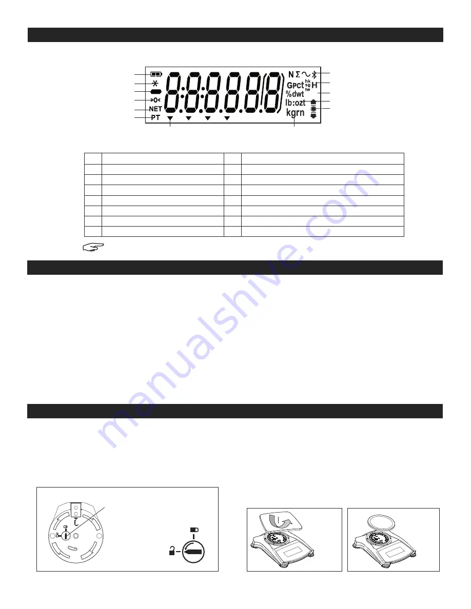 U-Line OHAUS SCOUT H-5848 Manual Download Page 13