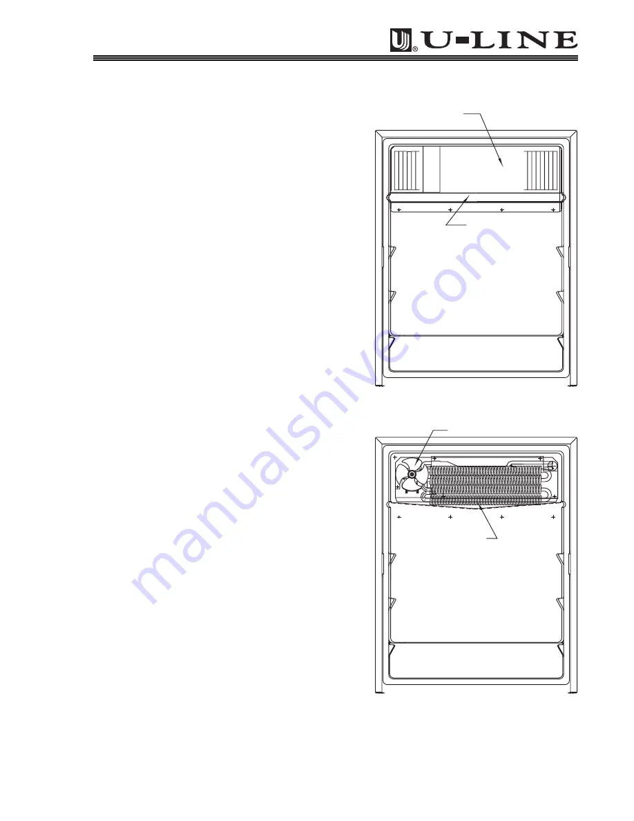 U-Line Origins Series Service And Parts Manual Download Page 25