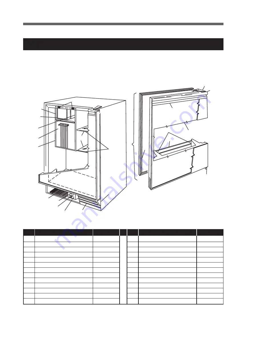 U-Line Origins Series Service And Parts Manual Download Page 46