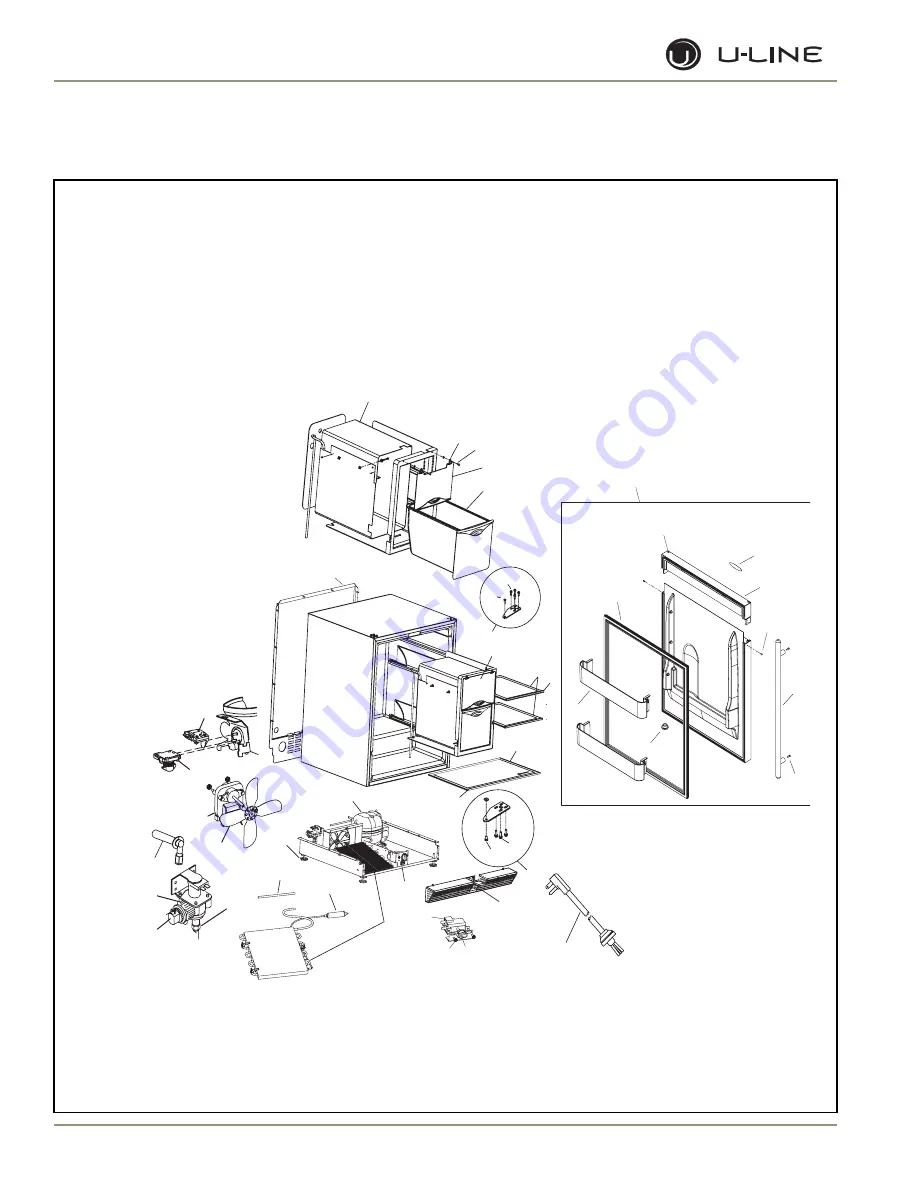 U-Line SP 18 Service Manual Download Page 55