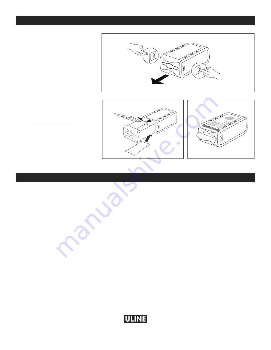 U-Line Tork Xpressnap H-5858 Скачать руководство пользователя страница 4