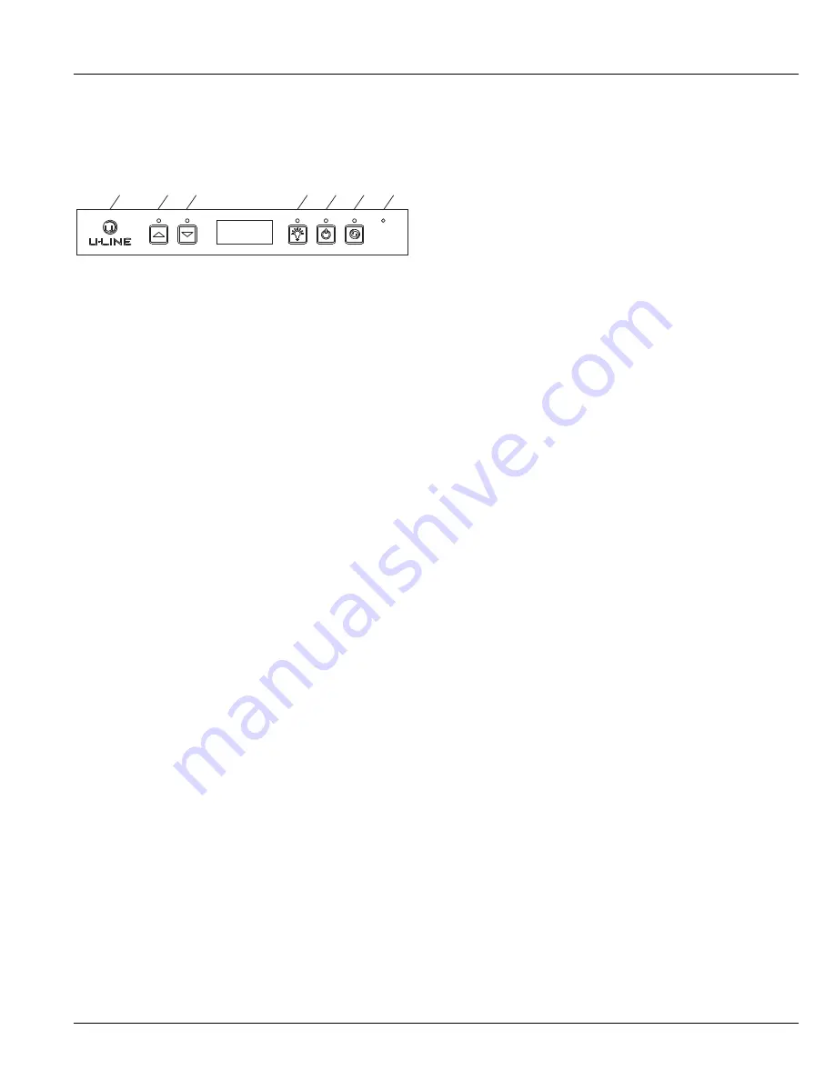 U-Line U-1224RFS-00B User Manual & Service Manual Download Page 39