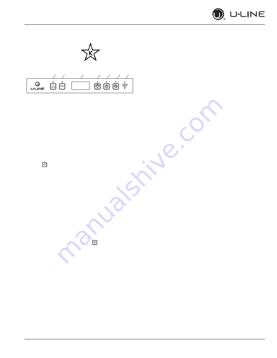 U-Line U-2245RINT-00B Quick Start Manual Download Page 13