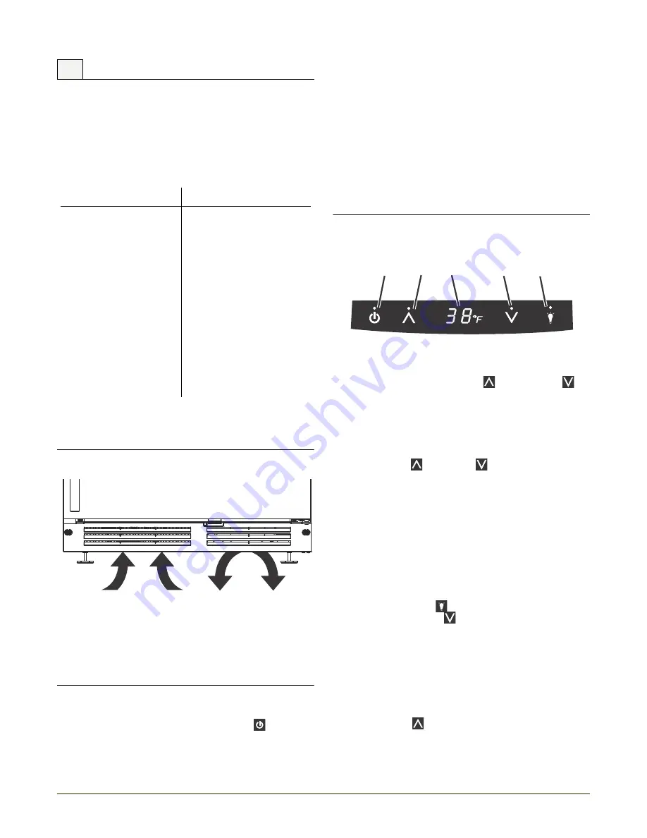 U-Line U-CO2175FB-00 Use And Care Manual Download Page 6