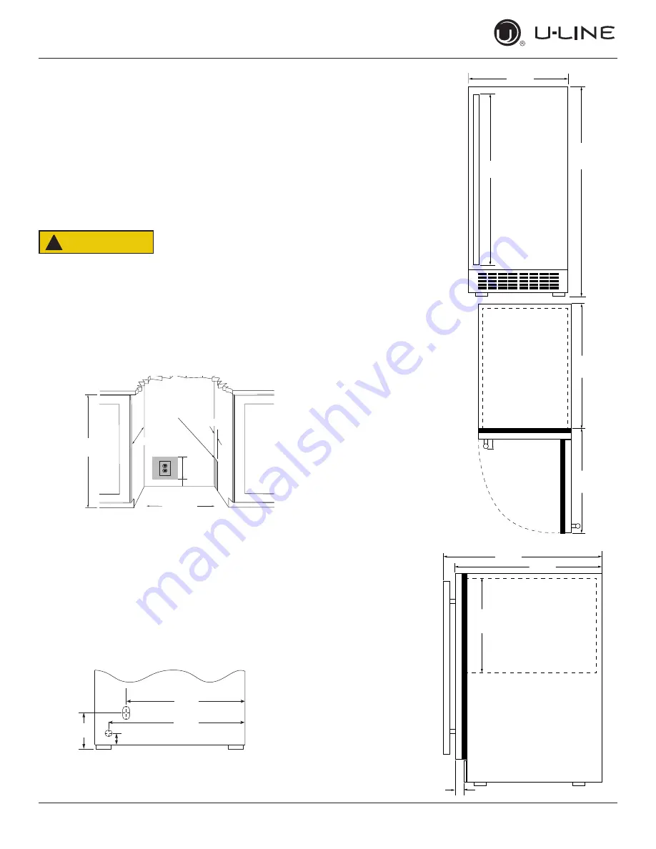 U-Line UACR115SS01A User Manual & Service Manual Download Page 8