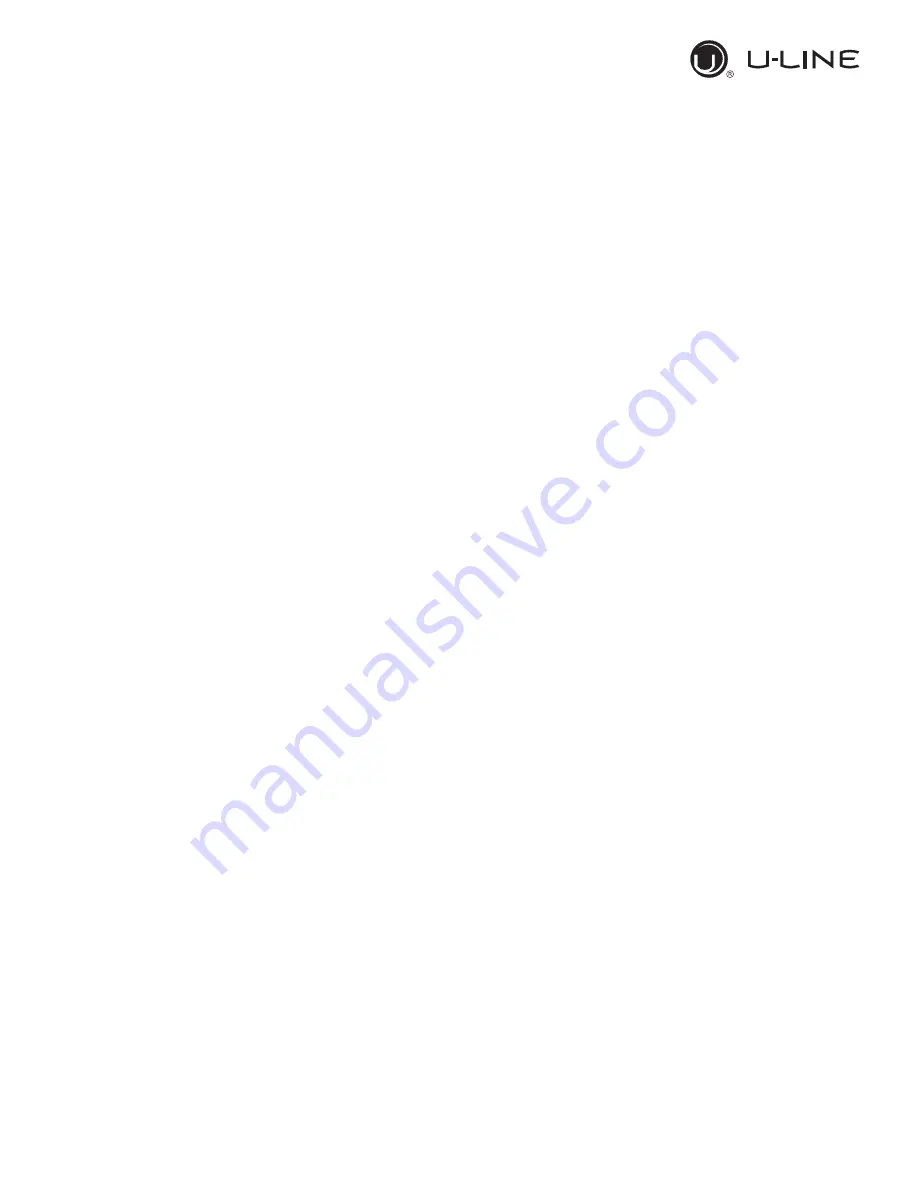 U-Line UCFZ527-SS31A User Manual Download Page 3