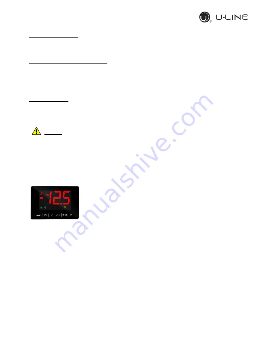 U-Line UCFZ527-SS31A User Manual Download Page 19