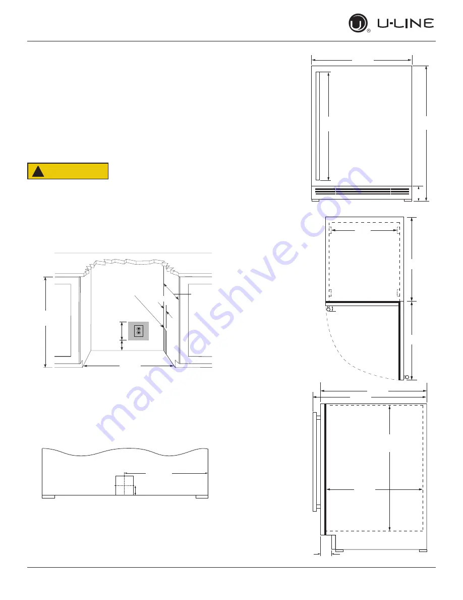 U-Line UCRE524SS33A User Manual & Service Manual Download Page 8