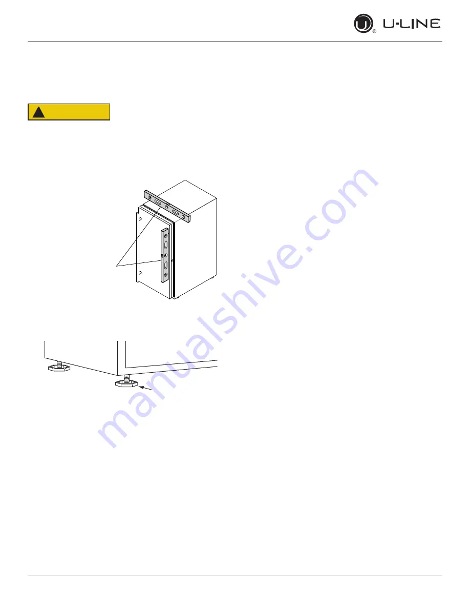 U-Line UCRE524SS33A User Manual & Service Manual Download Page 10