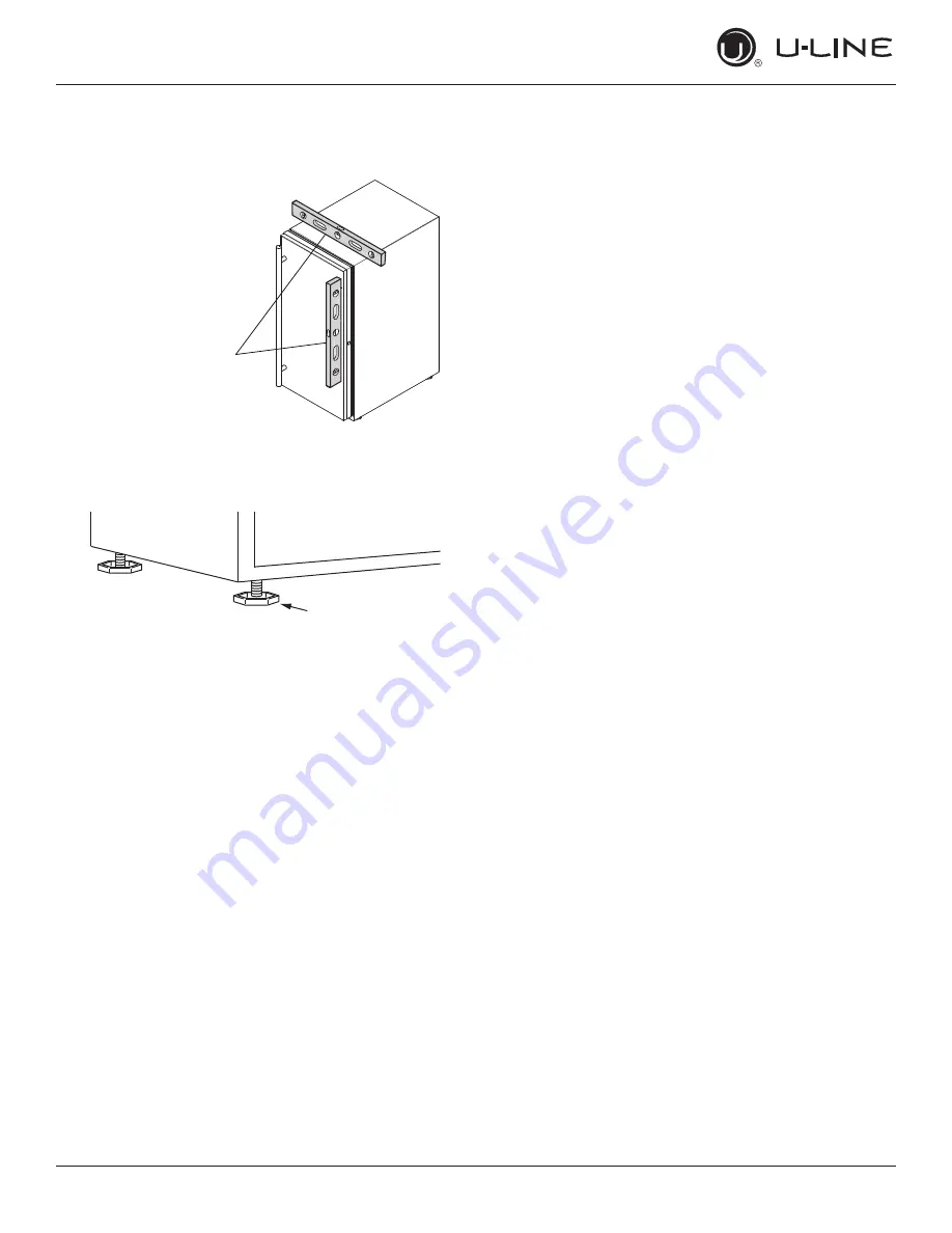 U-Line UHBV124 User Manual & Service Manual Download Page 11