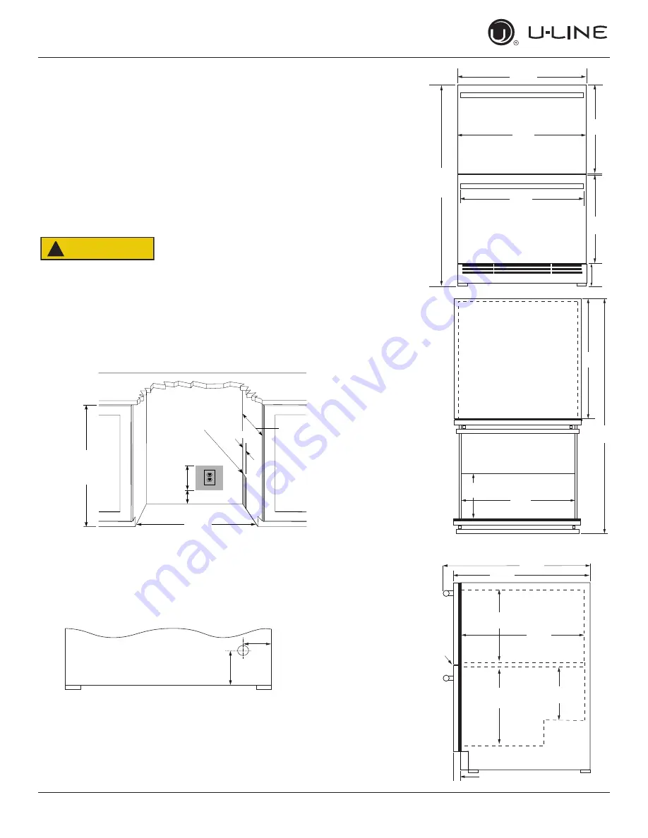 U-Line UHDR124SS61A User Manual & Service Manual Download Page 8