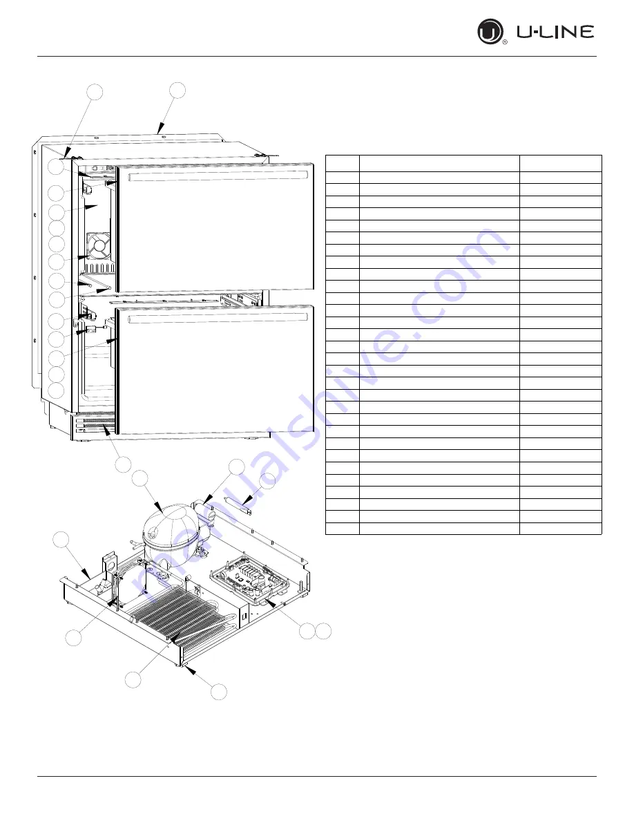 U-Line UHDR124SS61A Скачать руководство пользователя страница 30