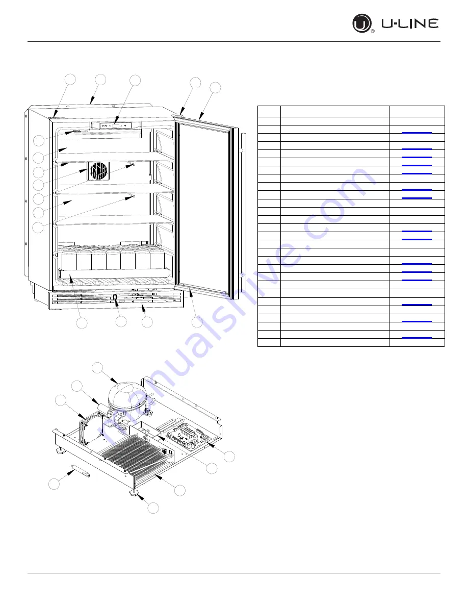 U-Line UHRE124-SS81A Скачать руководство пользователя страница 32