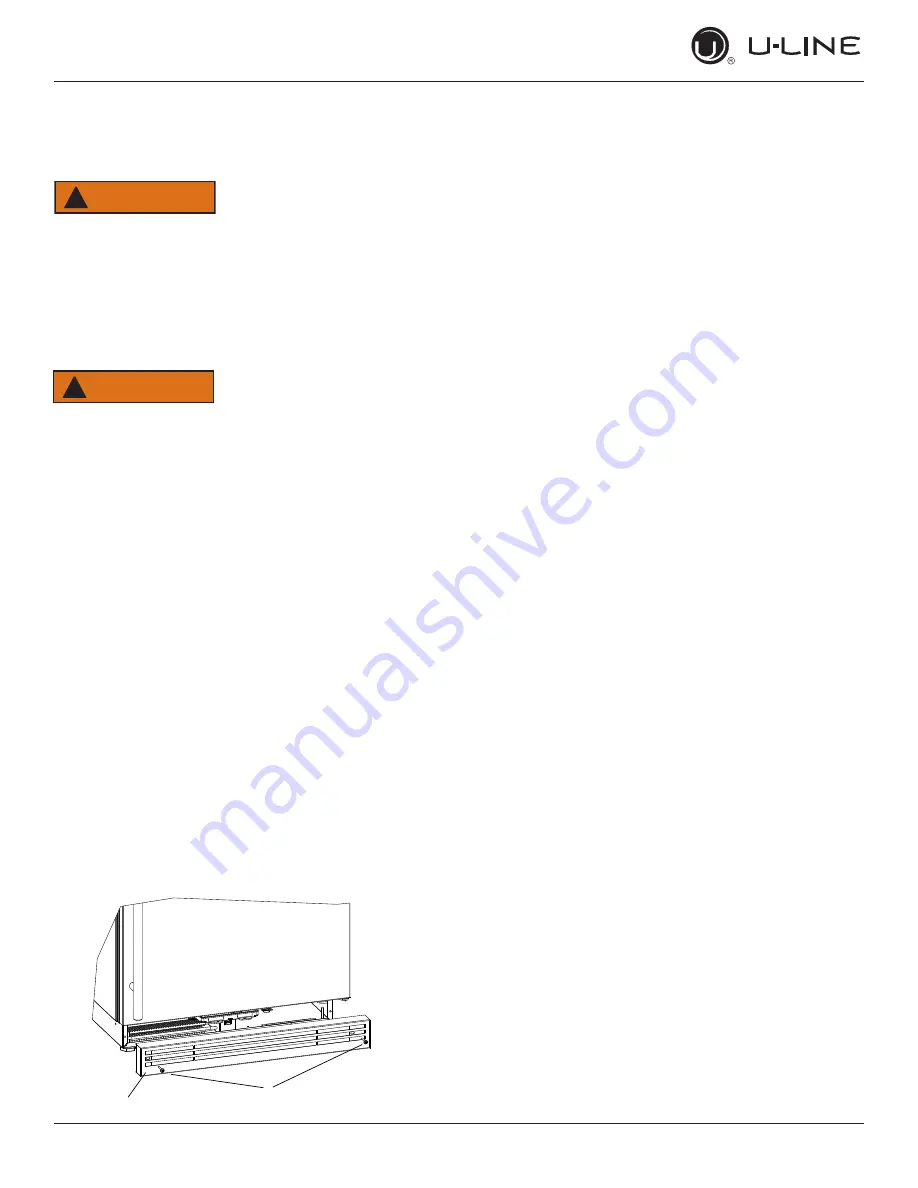 U-Line UHRE124-WS01A Скачать руководство пользователя страница 12