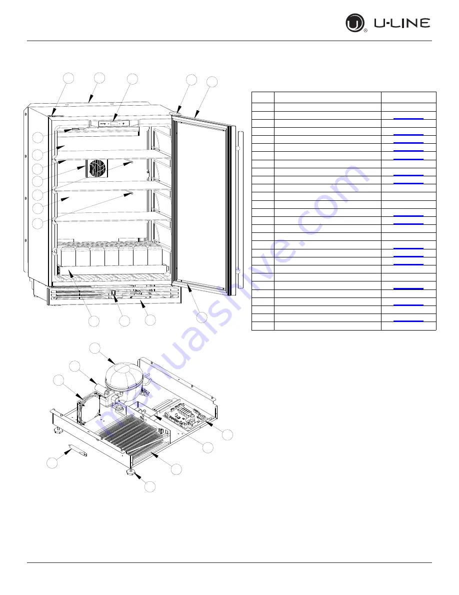 U-Line UHRE124-WS01A Скачать руководство пользователя страница 31