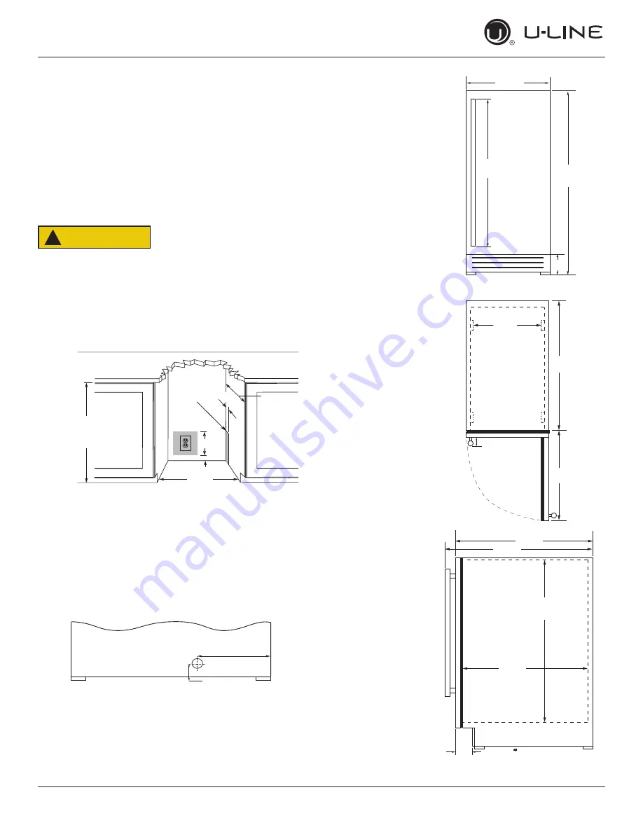 U-Line UHRE515SS01A User Manual & Service Manual Download Page 8