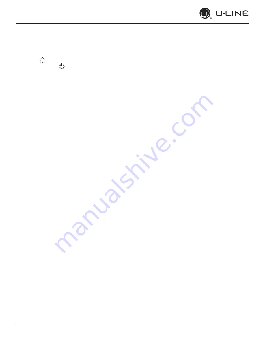 U-Line UHRE515SS01A User Manual & Service Manual Download Page 21