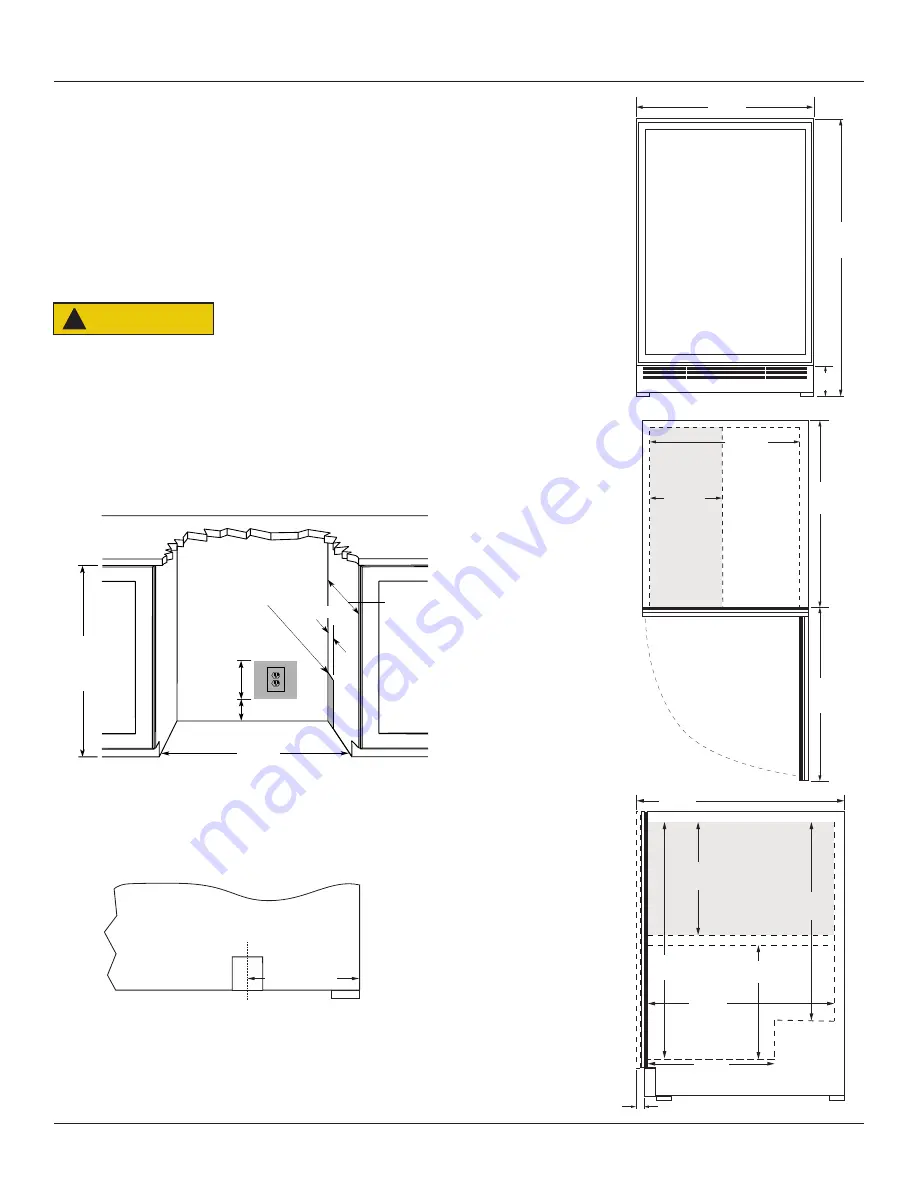 U-Line UHRF124IS01A User Manual & Service Manual Download Page 8