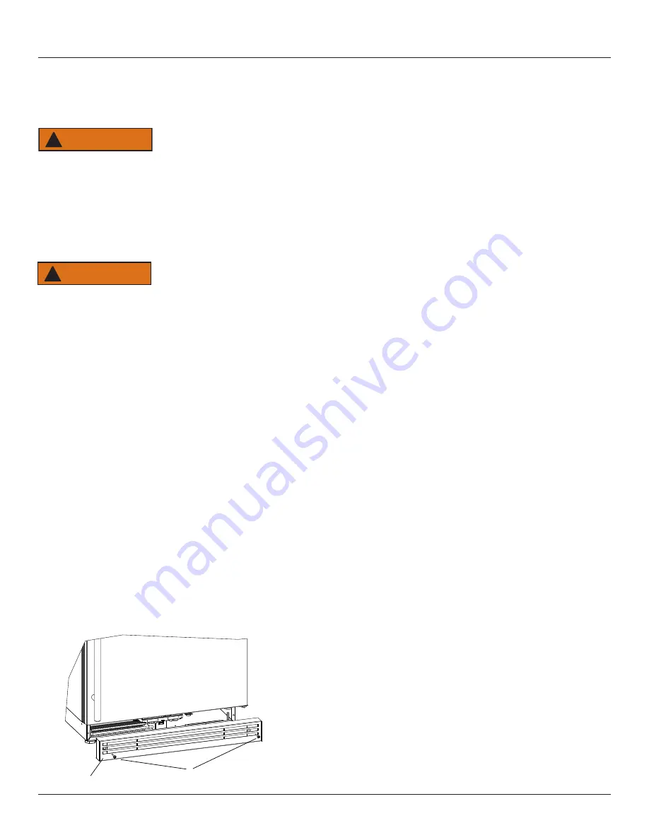 U-Line UHRF124WS01A User Manual & Service Manual Download Page 12