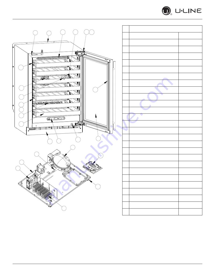 U-Line UHWC524SG41AU User Manual & Service Manual Download Page 30