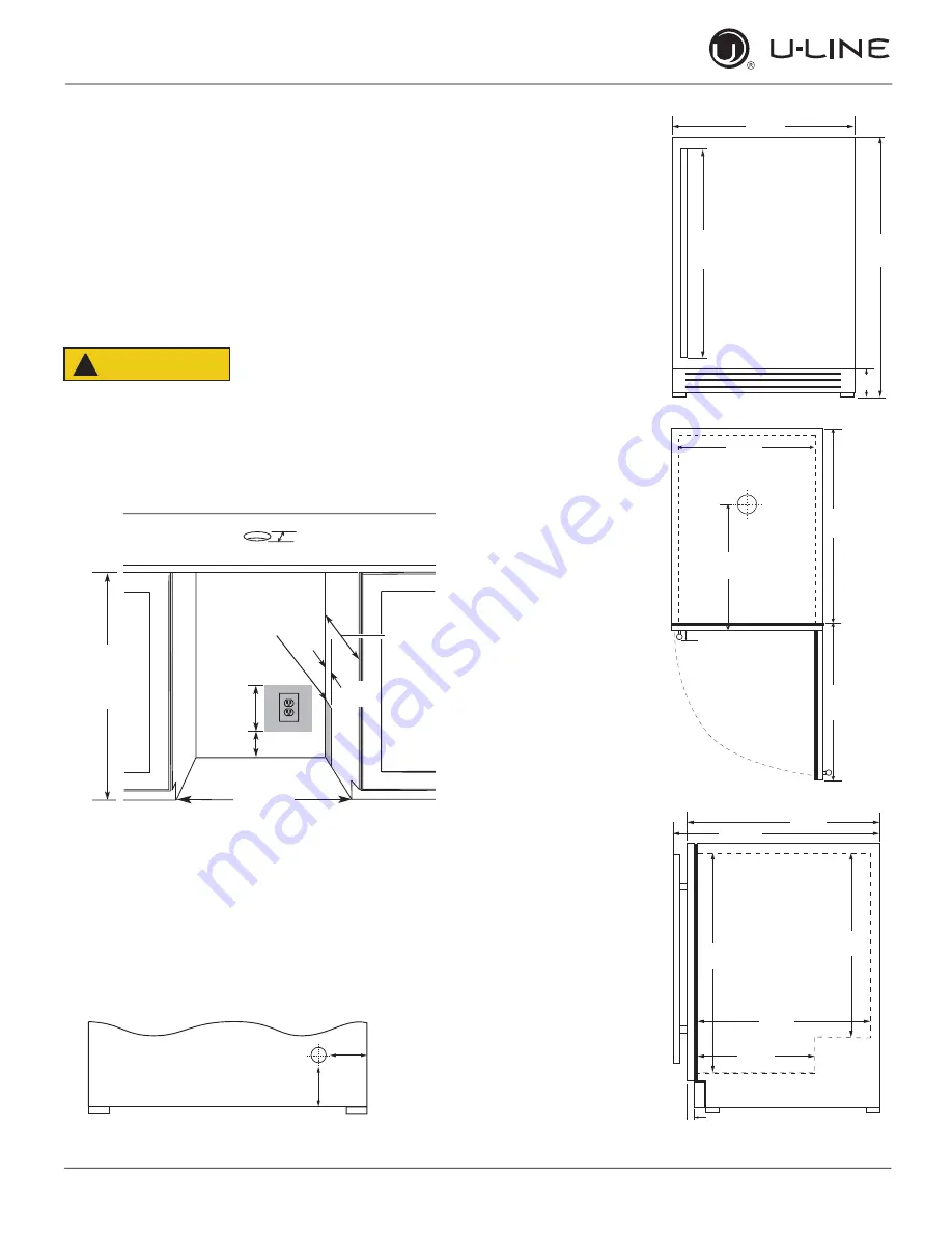 U-Line UOFZ124 User Manual & Service Manual Download Page 8