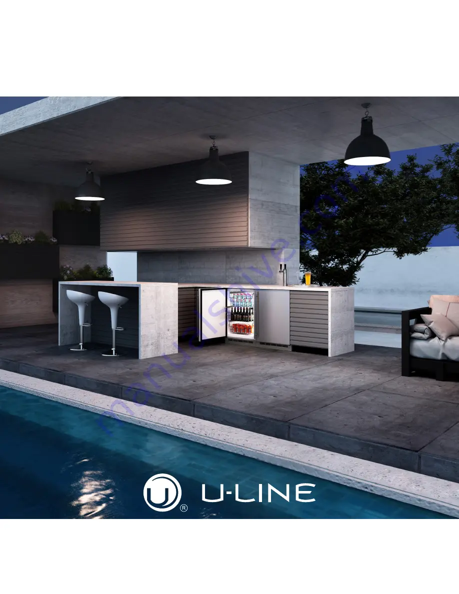 U-Line UORE124-S01A User Manual & Service Manual Download Page 1