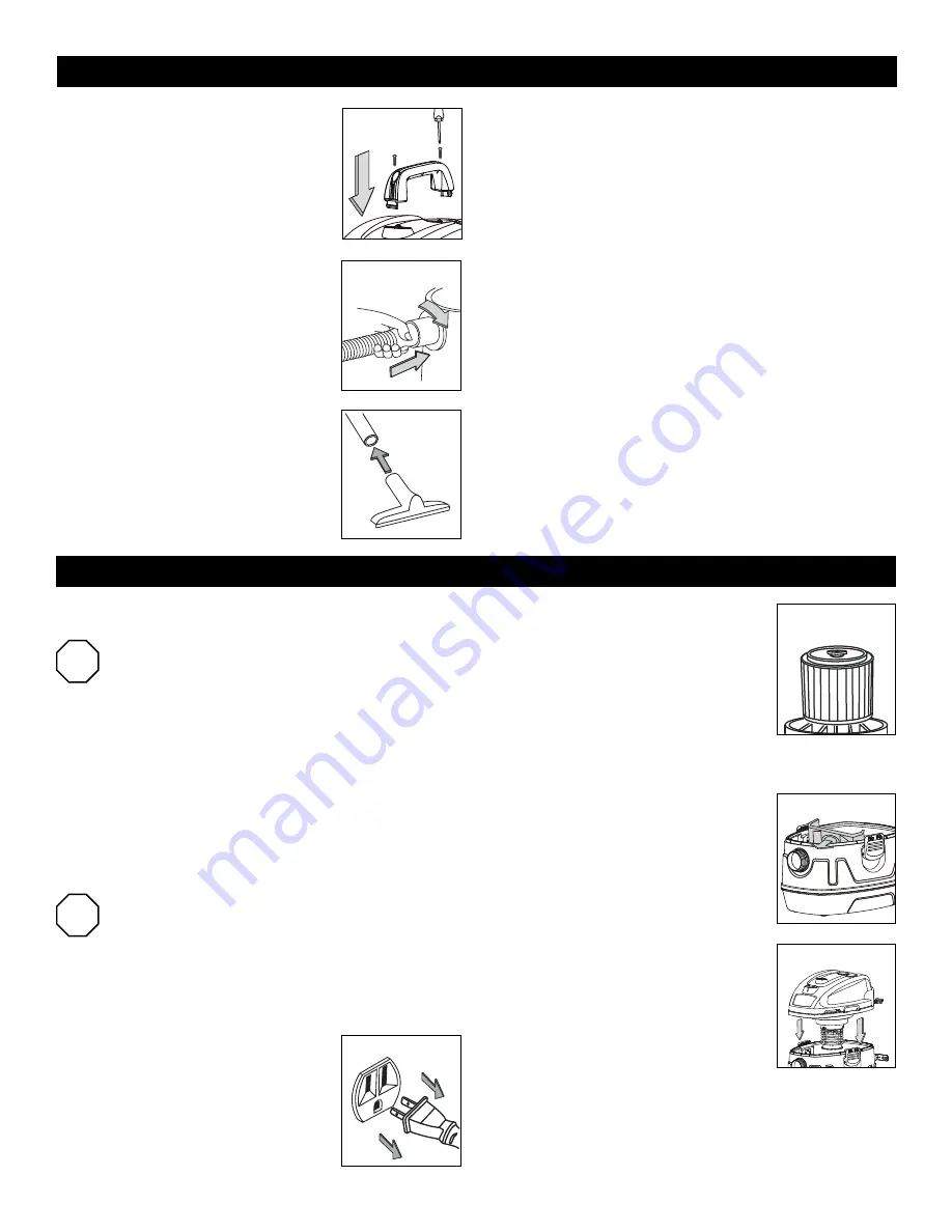 U-Line VACMASTER H-9461 Manual Download Page 25