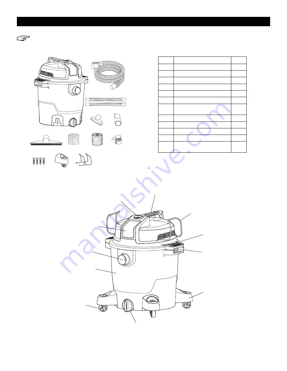 U-Line VACMASTER H-9464 Manual Download Page 13