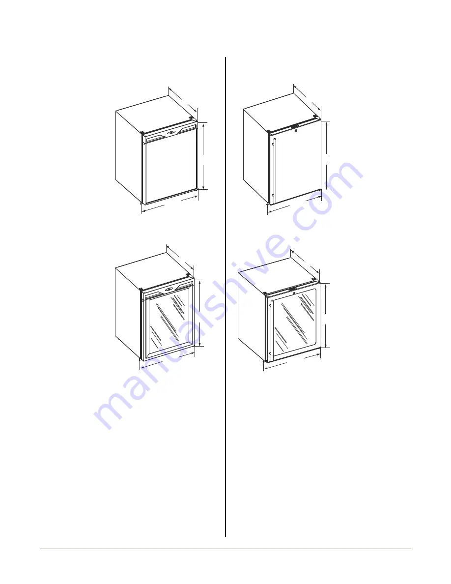 U-Line Wine Captain ADA Series Install Manual Download Page 7