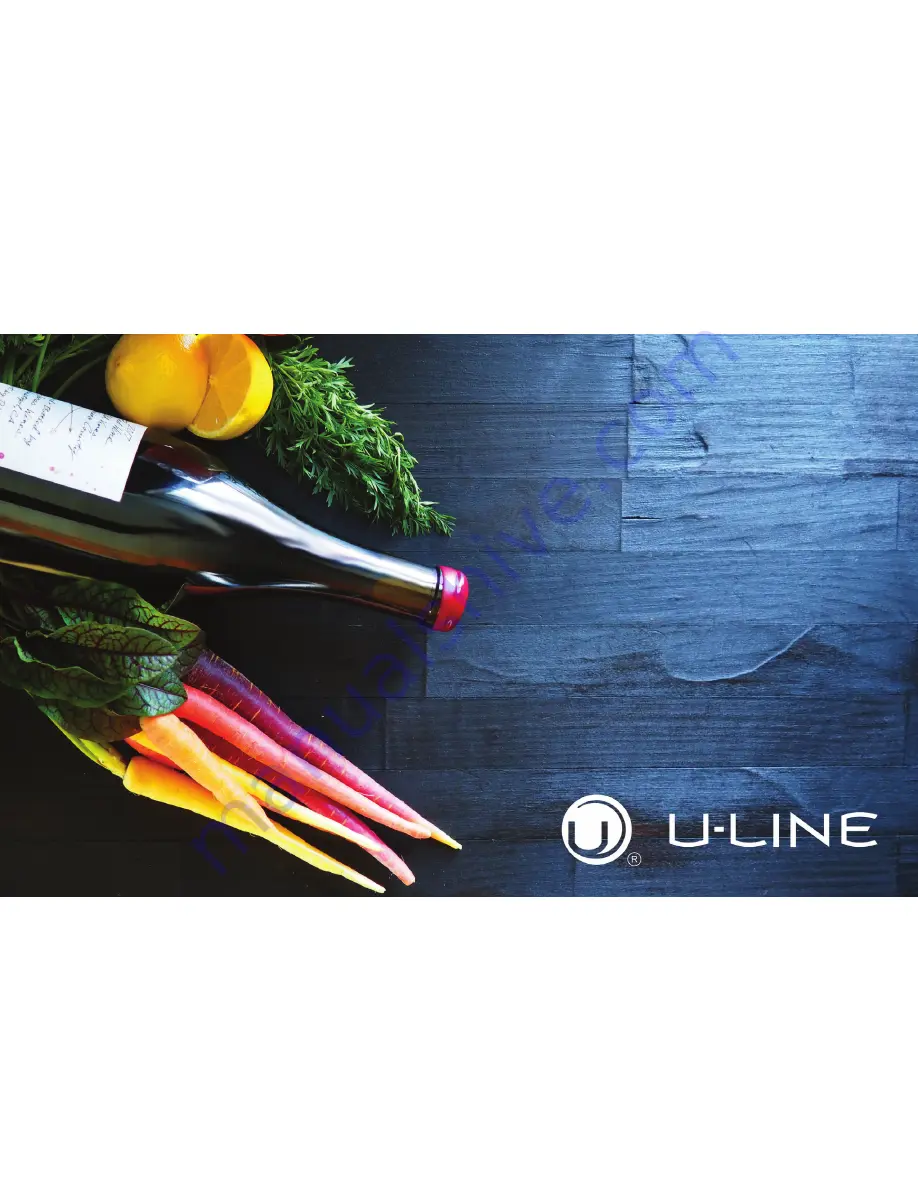 U-Line Wine Captain UHWC515 User Manual Download Page 1