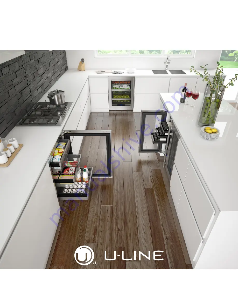 U-Line Wine Captain UHWD524SG01A User Manual & Service Manual Download Page 1