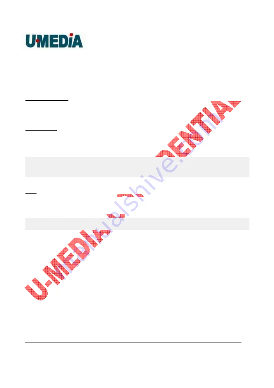 U-Media WST-385L User Manual Download Page 14