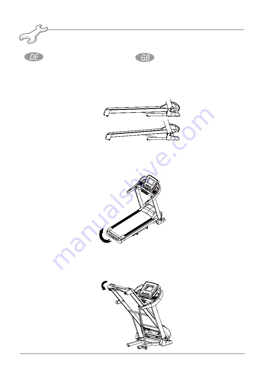 U.N.O MOTIVE FITNESS V-fit TR650 Assembly & User Manual Download Page 16