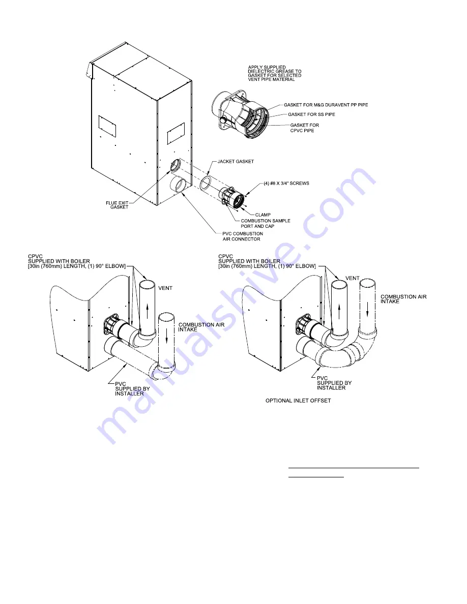 U.S. Boiler Company Alpine ALP500C Installation, Operating And Service Instructions Download Page 24