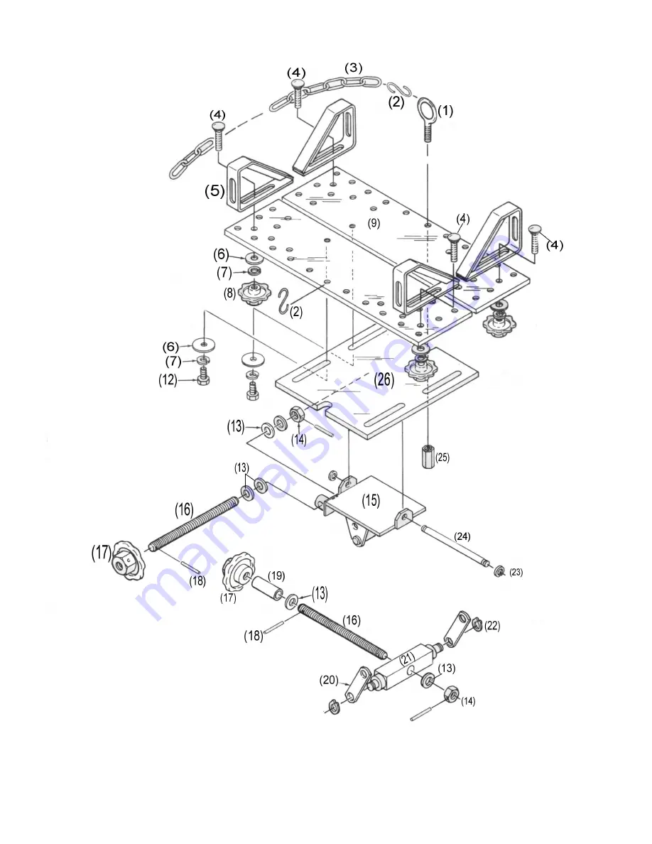 U.S. Jack D-51404 Instruction Manual Download Page 5