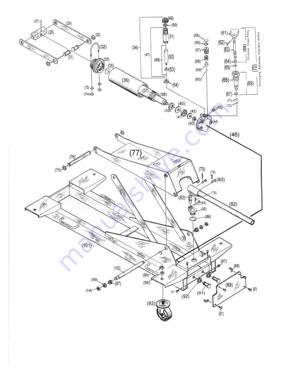 U.S. Jack D-51404 Instruction Manual Download Page 6