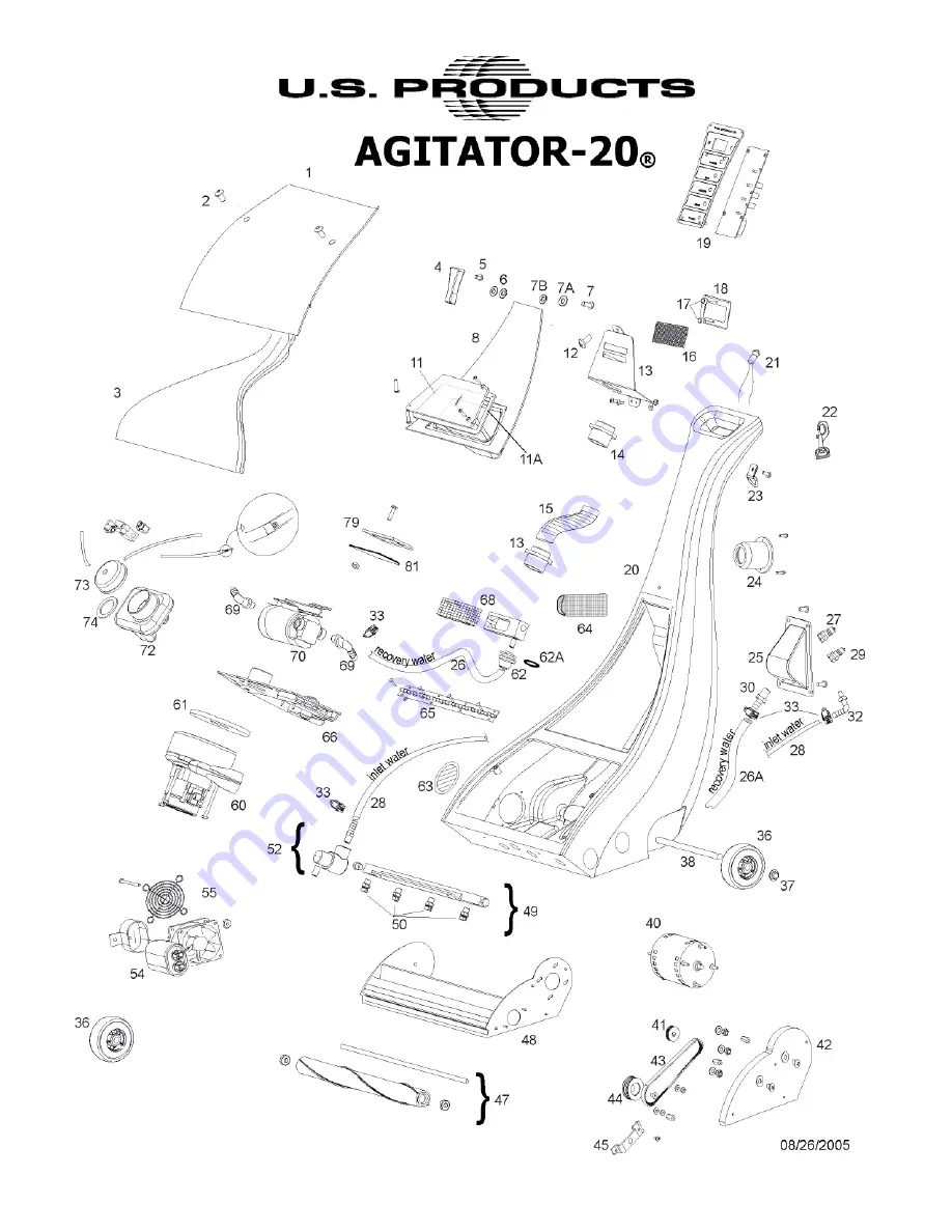 U.S. Products Agitator 20 Скачать руководство пользователя страница 7