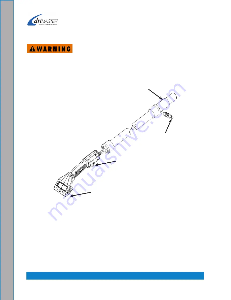 U.S. Products HydraMaster driMaster HiFlo Upholstery Tool Скачать руководство пользователя страница 10