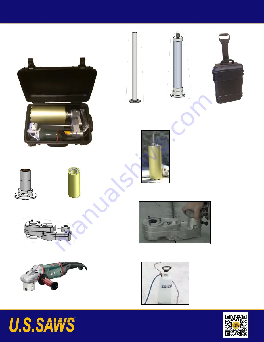 U.S.SAWS CORE EZ US28000 Operating Manual Download Page 6