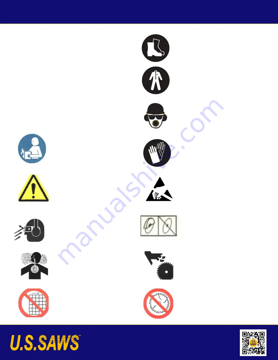 U.S.SAWS Heavy Duty Dust Buggy Operating Manual Download Page 3