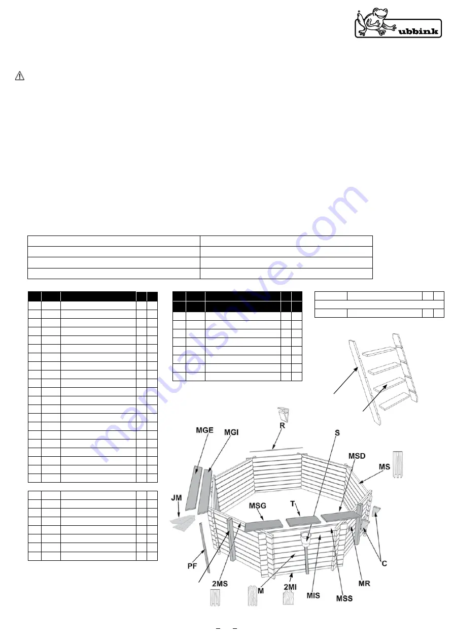 ubbink 7524580 Note Of Assembly Download Page 9