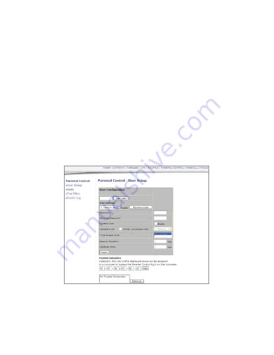 Ubee DDC2700 Subscriber User Manual Download Page 75