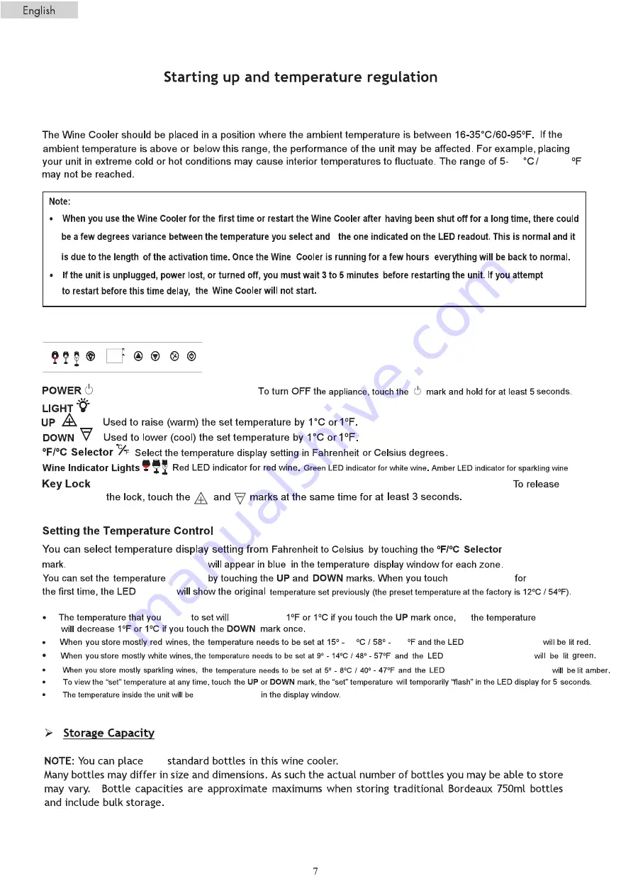 UBERHAUS DESIGN JC-275B2EQ Manual Download Page 8