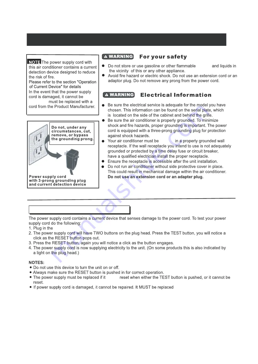 Uberhaus 15625004 Operator'S Manual Download Page 5