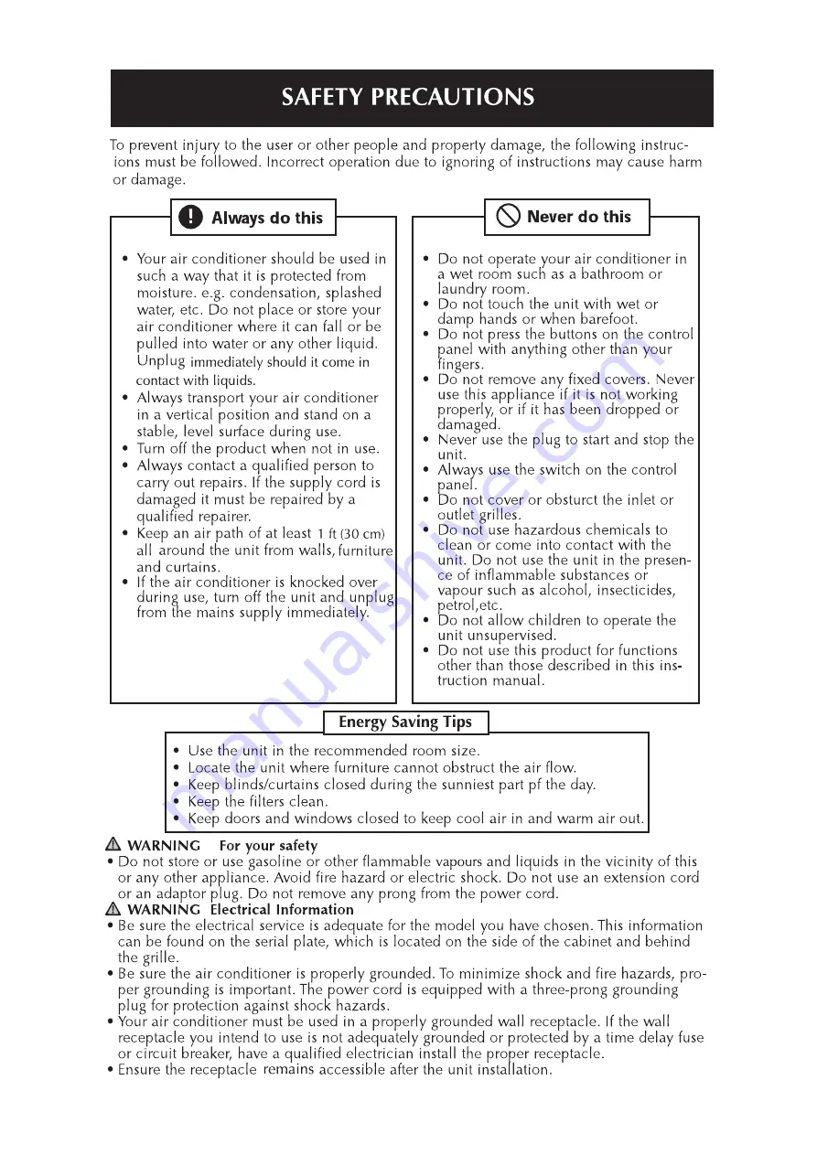 Uberhaus 87795004 User Manual Download Page 3