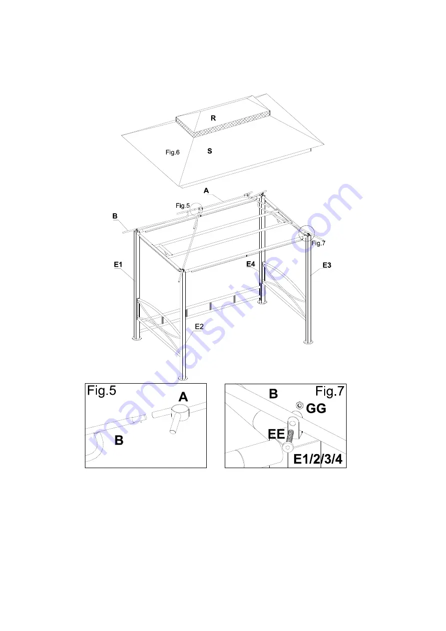 Uberhaus SWING BED L-GZ347PST-WTN Скачать руководство пользователя страница 11