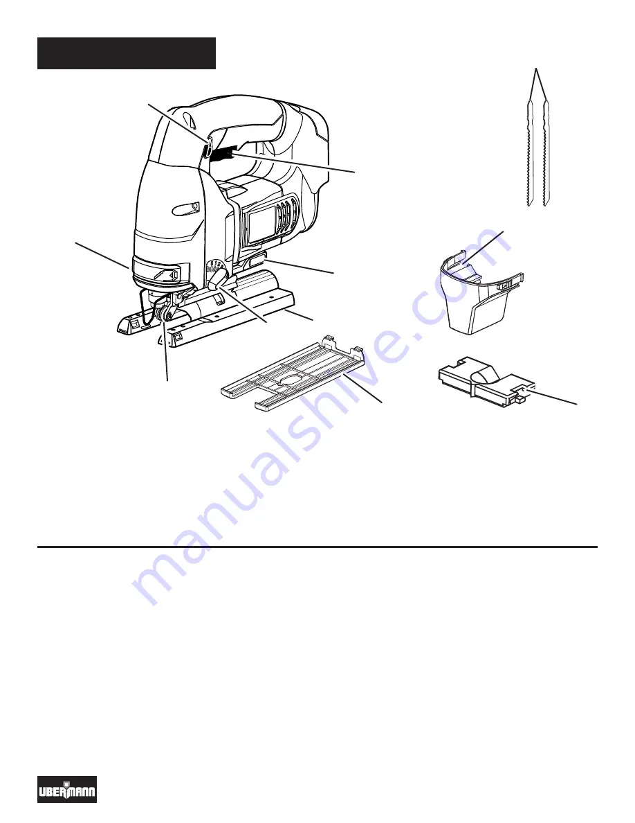 Ubermann UJS04ARG Operator'S Manual Download Page 37