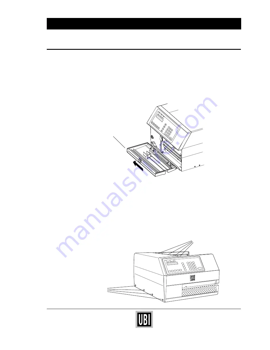 UBI EasyCoder 601 Installation Instruction Download Page 2