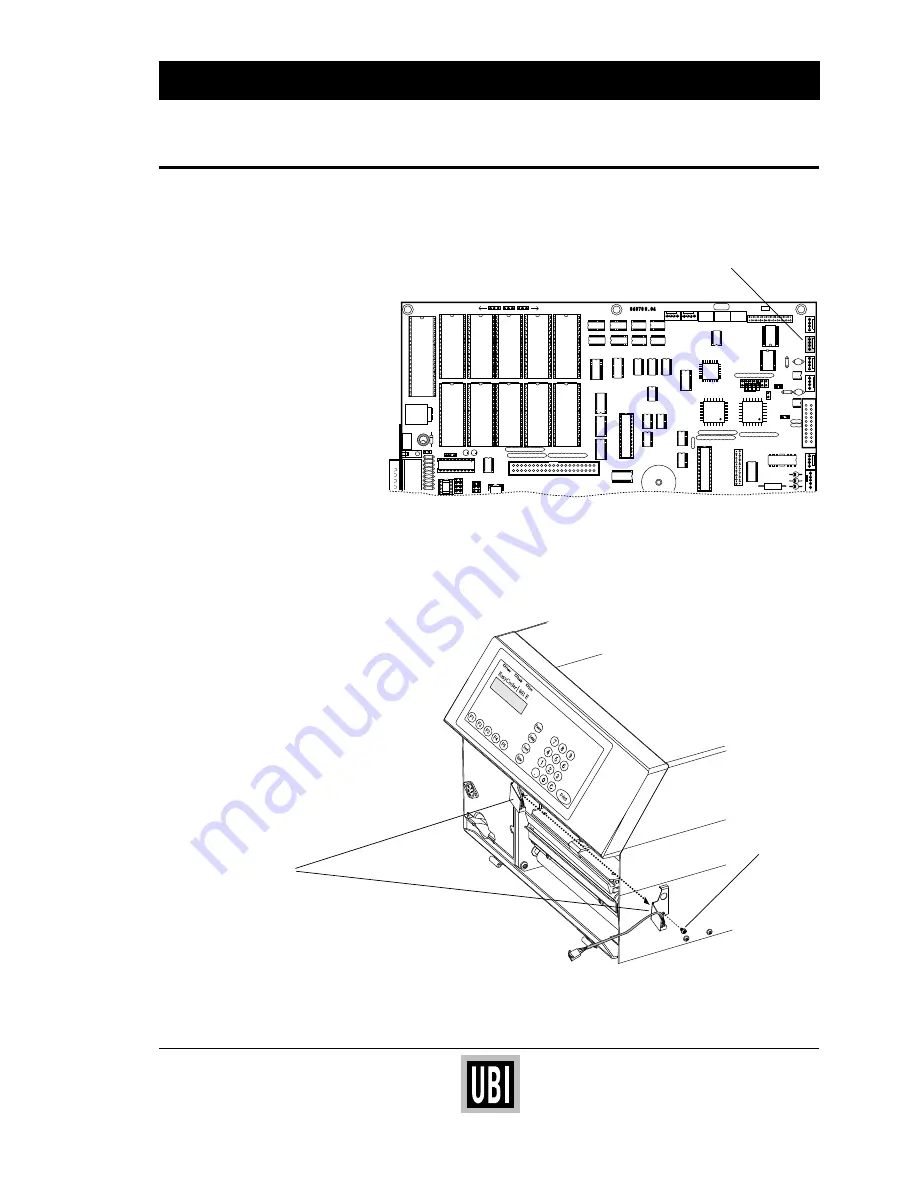 UBI EasyCoder 601 Installation Instruction Download Page 3